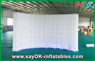 Party Decoration Inflatable Wall Durable Inflatable Air Wall Panels With Internal CE Blower , 3 X 2 X 2.3m
