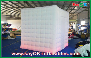 Photo Booth Decorations Led Lighting Portable Inflatable Photo Booth Cabinet For Wedding Party