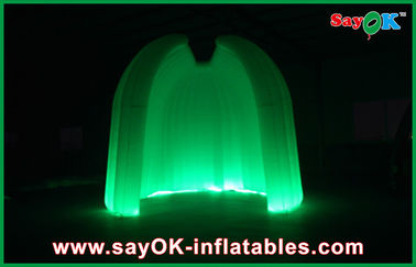 Custom Inflatable Tent Wedding Party Round Inflatable Air Tent 210D Oxford Cloth With LED Lighting