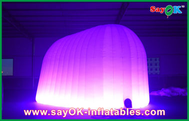 Custom Inflatable Tent Wedding Party Round Inflatable Air Tent 210D Oxford Cloth With LED Lighting