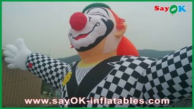 Customized Commericial Vivid Inflatable Clown Mascots With Logo Printing Inflatable Advertising Characters