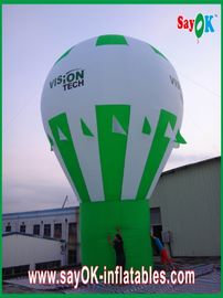 Green Ground Advertising Balloons Custom Inflatable Products Rainbow Design