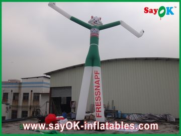 Inflatable Stick Man Outdoor Inflatable Sky Dancer Air Dancing Dog With Arrow For Advertising