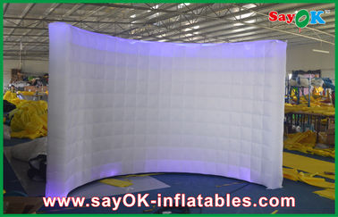 Inflatable Led Photo Booth Exhibition Instant Photo Booth With Internal Fan Partition Use