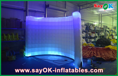 Inflatable Led Photo Booth Exhibition Instant Photo Booth With Internal Fan Partition Use
