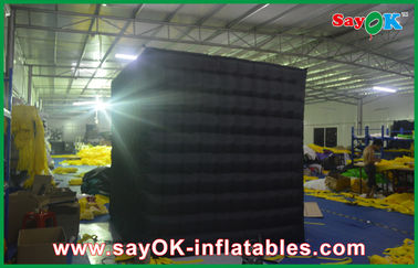 Inflatable Photo Booth Hire Black 210D Oxford Cloth Inflatable Photo Booth For Family Backyard