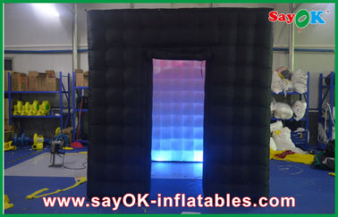 Inflatable Photo Booth Hire Black 210D Oxford Cloth Inflatable Photo Booth For Family Backyard