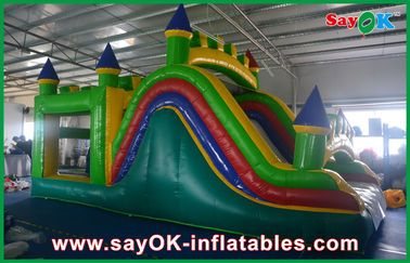 Kid Inflatable Bouncers PVC Tarpaulin Outdoor Commercial Bounce House Festivals Use CE