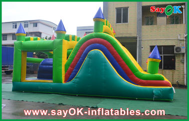 Kid Inflatable Bouncers PVC Tarpaulin Outdoor Commercial Bounce House Festivals Use CE