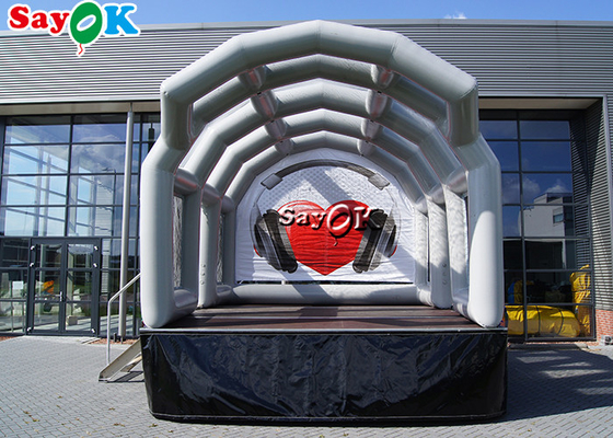 PVC Coat Inflatable Air Tent Movable Stage Sturdy And Stable