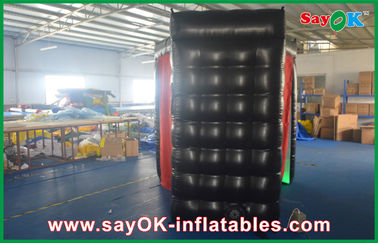 Inflatable Photo Studio Black PVC Coating Inflatable Photo Booth Stage Decoration Customized