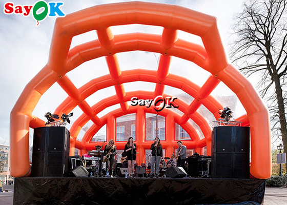 Outdoor Inflatable Tent Customized Inflatable Event Tent For Road Show Stage Activities