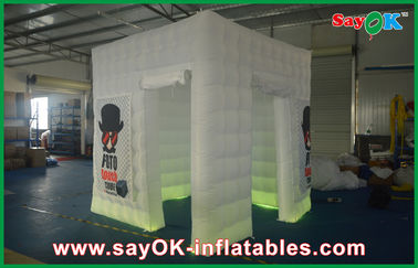 Inflatable Photo Booth Rental Diameter 3m Mobile Photo Booth With 2 Doors Environment Concerned
