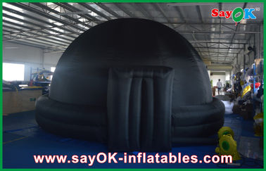 Black Igloo Giant Inflatable Planetarium Dome Architecture For School Teaching