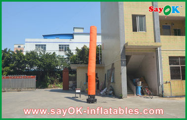 Inflatable Tube Man Giant Cute Parachute Material Inflatable Air Dancer With Logo