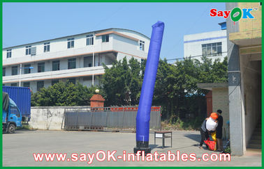Sky Dancer Inflatable Blue Inflatable Guy Air Sky Dancer With Bottom Blower Wedding Use