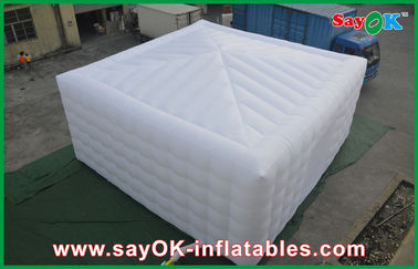 Inflatable Cube Tent Air Inflatable Tent Customized Big White Go Outdoors Inflatable Tent Cuve With Door