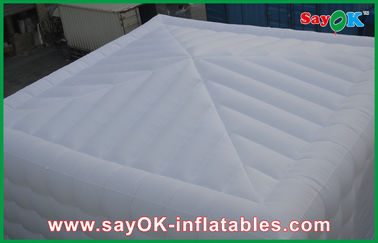 Inflatable Cube Tent Air Inflatable Tent Customized Big White Go Outdoors Inflatable Tent Cuve With Door