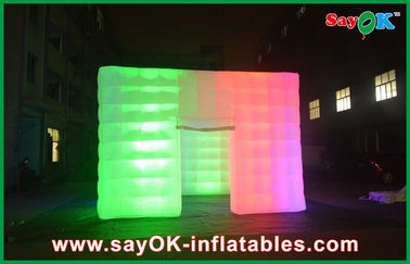 Durable Waterproof Inflatable Air Tent Go Outdoors With Led Light Inflatable Cube Tent