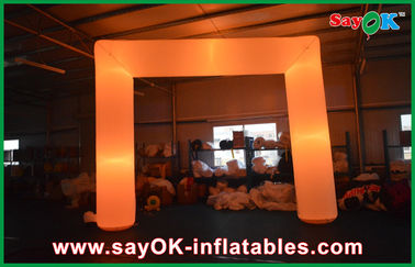 Halloween Inflatable Arch Customized Square Inflatable Finish Line Arch For Party / Wedding