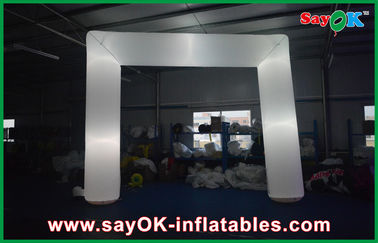 Large White Light Inflatable Entrance Arch Big Rental Inflable Arch Price Event Advertisement