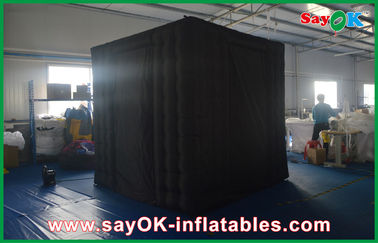Party PVC Round Inflatable Photo Booth Enclosure , No Led Light