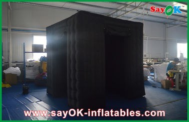 Inflatable Party Tent Party PVC Round Inflatable Photo Booth Enclosure , No Led Light