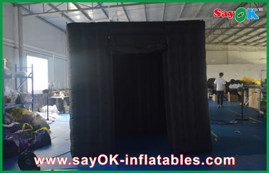 Inflatable Party Tent Party PVC Round Inflatable Photo Booth Enclosure , No Led Light