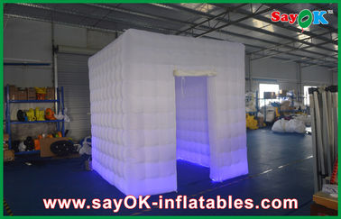 Professional Photo Studio Small Photo Booth Oxford Cloth Lighting Durable White Inflatable Photo Booth For Wedding