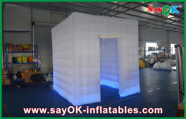 Professional Photo Studio Small Photo Booth Oxford Cloth Lighting Durable White Inflatable Photo Booth For Wedding