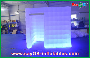 Inflatable Photo Studio Oxford Cloth Square Inflatable Photo Booth , Cube Inflatable Led Photo Booth