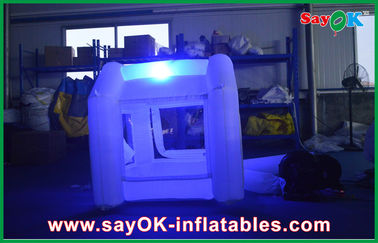 Inflatable Photo Booth Rental Christmas Inflatable Money Machine Beautiful Colorful Lighting