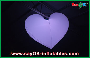 Indoor Wedding Inflatable Lighting Decoration Led Inflatable Heart