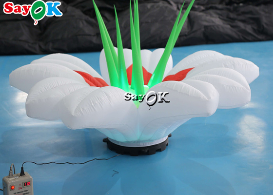 Wedding Party Event Inflatable Lighting Decoration RGB LED Light Advertising Flower