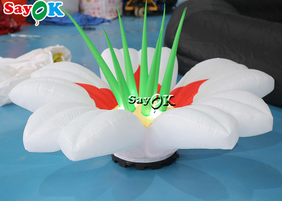 Wedding Party Event Inflatable Lighting Decoration RGB LED Light Advertising Flower