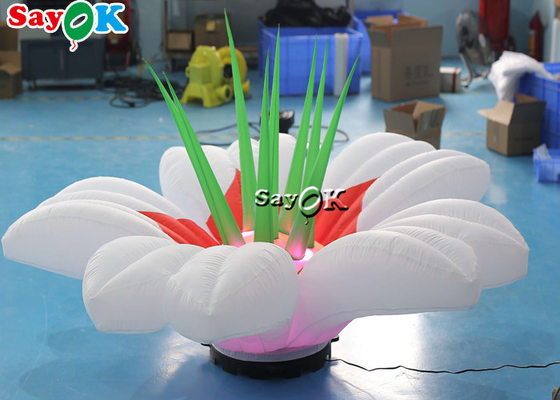Wedding Party Event Inflatable Lighting Decoration RGB LED Light Advertising Flower