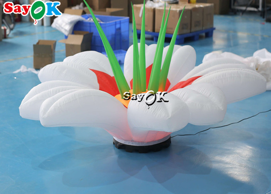 Wedding Party Event Inflatable Lighting Decoration RGB LED Light Advertising Flower