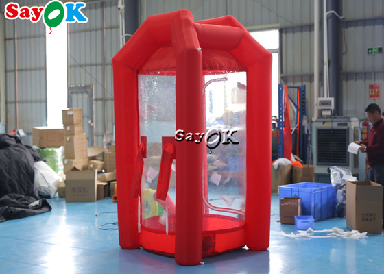 Portable Inflatable Cash Register Booth Inflatable Cash Grabber Booth for Advertising Campaign