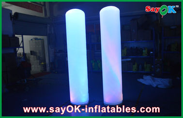 Lighting Tube Pillar Custom Inflatable Advertising Inflatable Column 2m Height