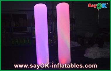 Lighting Tube Pillar Custom Inflatable Advertising Inflatable Column 2m Height