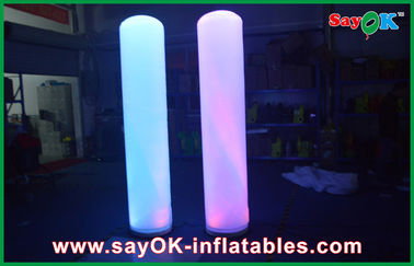 Lighting Tube Pillar Custom Inflatable Advertising Inflatable Column 2m Height