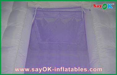 Wedding Photo Booth Hire Custom White Inflatable Photo Booth Shell Enclosure Inflatable Cube Tent Portable