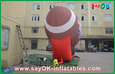 Promotional Inflatable Rugby Balls  Inflatable Word Cup Trophy Rugby Ball Model