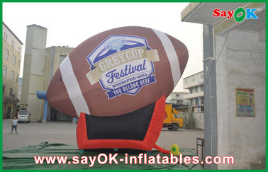 Promotional Inflatable Rugby Balls  Inflatable Word Cup Trophy Rugby Ball Model