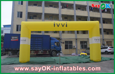 Custom Inflatable Arch Big Square Inflatable Arch Rental Logo Print For Advertising