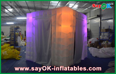 Inflatable Photo Booth Hire Durable Lighting Blow Up Photo Booth Shopping Mall For Party