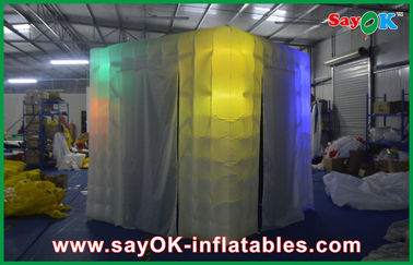 Inflatable Photo Booth Hire Durable Lighting Blow Up Photo Booth Shopping Mall For Party
