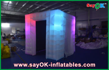Inflatable Photo Booth Hire Durable Lighting Blow Up Photo Booth Shopping Mall For Party