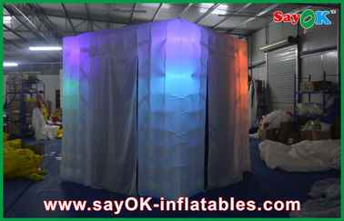 Inflatable Cube Tent Water Proof Party Led Photobooth Inflatable Christmas Decorations