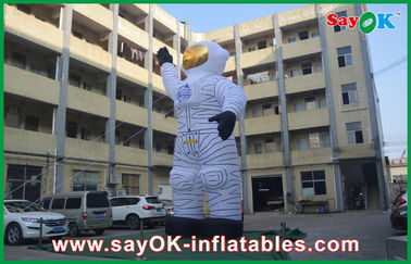 Outdoor Advertising Inflatable Astronaut Model With LED Lights Custom Inflatable Spaceman For Decoration